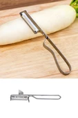 Tilbe Home Metal Yan Soyacak Patates Sebze Paslanmaz Çelik Sebze Patates Soyacak Aparatı Lüks Soyacağı - 2