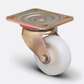 Emes Döner Tablalı Beyaz Teker 80 mm 200 kg (Kod: ED01 HKZ 80) thumbnail 1