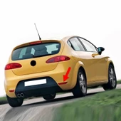 Seat Leon 2 FR 2006-2009 Arka Tampon Sağ Alt Köşe Reflektörü 1P0945106E - 1