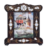Nusnus Sedef İşlemeli Kartpostallık 24x22 cm No2 - 1