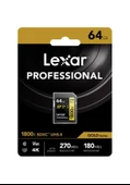 Lexar 64 GB Gold Series 1800x SDXC Class 10 UHS-II Hafıza Kartı - 1