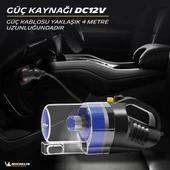Michelin MC33375 12Volt/150Watt Araç Süpürgesi + 4 Parça Aksesuar Seti - 12