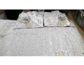 Altın Kelebek Lüx Çeyizlik Abiye Çift Kişilik Yatak Örtüsü-Hazal Kapuçino - 4