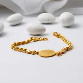 Çeyrek Altınlı 22 Ayar Bileklik thumbnail 5