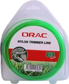 Orac 3.30 mm 46 mt.Yuvarlak Yeşil Tırpan Misinası - 1