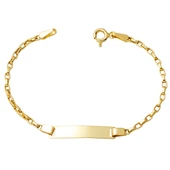 14 Ayar Altın Çocuk Künyesi thumbnail 1