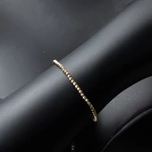 Top Altınlı 14 Ayar Zincir Bileklik thumbnail 4