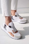 Milena Kadın Spor Ayakkabı Pudra Sneaker - 4