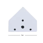 Ovit Desenli Mobilya Koltuk Baza Sehpa Masa Ayağı Metal Ayak 14 Cm Beyaz (4 Adet) thumbnail 4