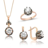 Gümüş Elmas Model Lale Bayan Set thumbnail 2