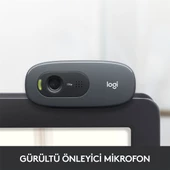 LOGITECH C270 HD WEBCAM-SİYAH 960-001063 - 2