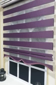 StorBurada Zebra Stor Perde Mor Etek Dilimli  STB 400 V18  Mor 120 x 260 thumbnail 4