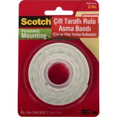 Scotch® Çift Taraflı Köpük Bant 12,7mm x 1,9m - 1