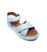 Janestt Kadın Hakiki Deri Sandalet 435-AL 07 thumbnail 2