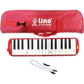 Lino 32K Bez Çantalı Melodika Kırmızı - 1