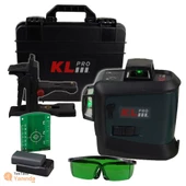 KLPRO KLLZR93GL 7.2Volt/2,6 Ah Li-Ion Yeşil Çizgi Lazer Distomat - 3