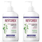 Restorex Saç Dökülmesine Karşı Şampuan 1000 ml 2 ADET - 1