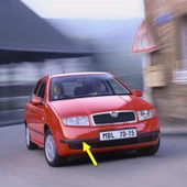 Skoda Fabia 1 2000-2004 Ön Tampon Sağ Köşe Bandı Çıtası 6Y0807718 - 1