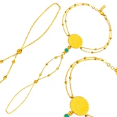 Çeyrek Altınlı 22 Ayar Şahmeran Bileklik - 1