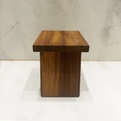 Shark Anatolia Iroko Ahşap Banyo Taburesi Oturak - 6