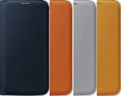 Samsung Galaxy S6 Flip Wallet (Tekstil) Kapaklı Kılıf EF-WG920B - 1