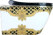 Pure Whıte Gold  Kleopatra Kanalsız Asma Klozet Wh-296+Soft Kapak - 1