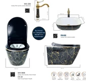 Pure Galaksı Gold Kanalsız Asma Klozet Wh-808+Soft Kapak - 2