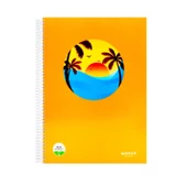 Mopak A4 120 Yaprak Karton Kapak Spiralli Defter - 1