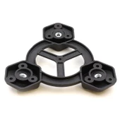 Mobilya Masa Sehpa Üçlü Plastik Bağlantı Aparatı Açılı Dereceli Ayak Tabanı (5 ADET) thumbnail 5