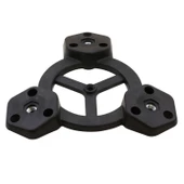 Mobilya Masa Sehpa Üçlü Plastik Bağlantı Aparatı Açılı Dereceli Ayak Tabanı (5 ADET) thumbnail 9