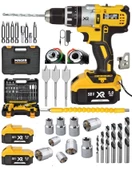 MAGER Germany Thechnology XR 58 Watt 5 Ah  Çift Akülü Şarjlı Vidalama Matkap - 1