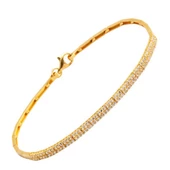 Suyolu 14 Ayar Altın Taşlı Bileklik thumbnail 1