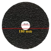 Fiber Disk 180x22 16 Kum Ahşap Metal Taşlama Rötuş Diski - 2
