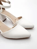 Goldstep 3002 Kadın Cilt Karnıyarık Kalın Topuk Ayakkabı - 6