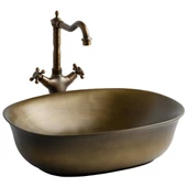 EH-4600BR Tezgah Üstü Lavabo Bronz EH-4600BR - 1