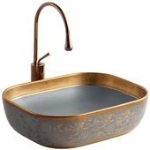 EH-4290MGR Tezgah Üstü Porselen Lavabo EH-4290MGR - 1