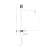 FM-2225 Siyah Lavabo Bataryası FM-2225 - 2