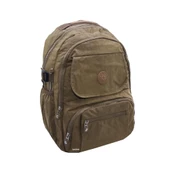 Baginn Kadın Sırt Çantası Çok Cepli Yağmur Geçirmez Hafif Kumaş Sırt Çantası Bordo Renk thumbnail 8