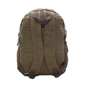 Baginn Kadın Sırt Çantası Çok Cepli Yağmur Geçirmez Hafif Kumaş Sırt Çantası Bordo Renk thumbnail 10