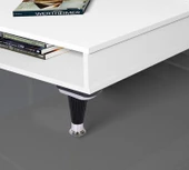 Nitra Mobilya Kanepe Koltuk Ünite Ayağı 15 cm Siyah Krom Baza Ayak (4 ADET) - 4