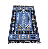 Shark Anadolu Seccade Kilim 11 Mavi - 2