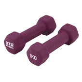 XTR Fitness Vinyl Neoprene Dambıl 1 Kg X 2 Adet - 2
