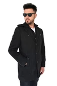 Erkek Kaşe Kapüşonlu Kaban 9150 BGL-ST01624 - 5