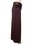 Kadın Bordo Kumaş Uzun Etek ERM157 thumbnail 4