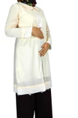 Kadın Somon Uzun Krep Tunik 22650 - 1