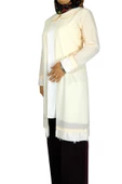Kadın Somon Uzun Krep Tunik 22650 - 3