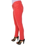 Kadın Kanvas Pantolon Düşük Bel 308-35-07 - 7