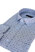 Erkek Uzun Kol Klasik Gömlek Puantiyeli BGL-ST01900 thumbnail 5