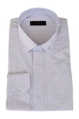 Erkek Silim Fit Uzun Kol Puantiyeli Gömlek BGL-ST01968 thumbnail 1