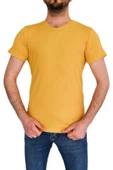 Erkek Sıfır Yaka Tişört T-523 BGL-ST01833 thumbnail 4